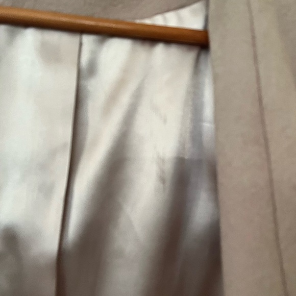 T Tahari Wool Blend Wrap Coat Shawl Collar Belted Women’s Size L - Picture 8 of 15